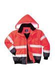 Portwest Hi-Vis 3-in-1 Contrast Bomber Jacket C465