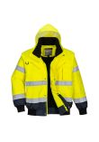 Portwest Hi-Vis 3-in-1 Contrast Bomber Jacket C465