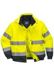 Portwest Hi-Vis 2-in-1 Contrast Bomber Jacket C468