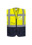 Portwest Warsaw Hi-Vis Contrast Executive Vest C476