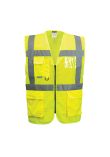 Portwest Madrid Hi-Vis Half Mesh Executive Vest C496
