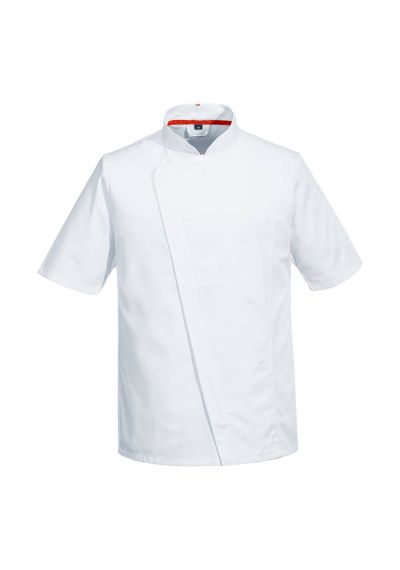 Portwest Chef's Mesh Air Pro Asymmetrical Jacket S/S C739