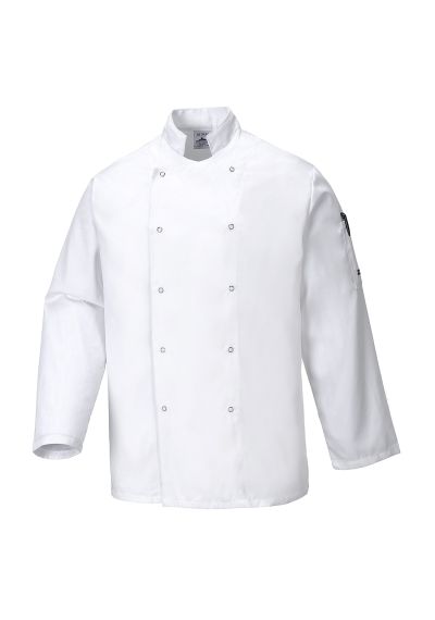 Portwest Chef's Suffolk Jacket L/S C833