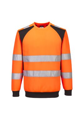 Portwest WX2 Eco Hi-Vis Sweatshirt CD805