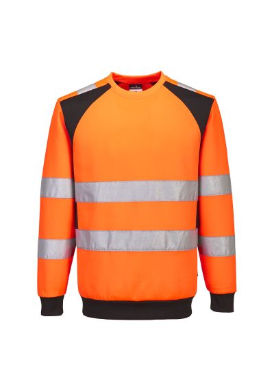 Portwest WX2 Eco Hi-Vis Sweatshirt CD805