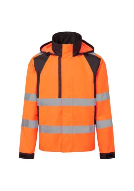 Portwest WX2 Eco Hi-Vis Rain Jacket CD860
