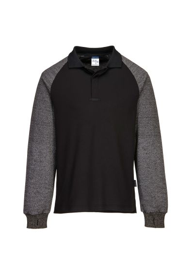 Portwest Polo Shirt with Cut Resistant Sleeves CR15