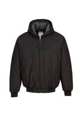 Portwest Duck Quilt Lined Hooded Jacket DC801
