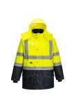 Portwest Hi-Vis Breathable 7-in-1 Contrast Traffic Jacket S426