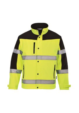 Portwest Hi-Vis Contrast Softshell (3L) S429