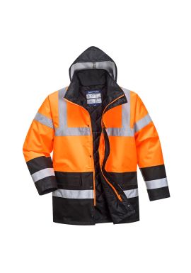 Portwest Hi-Vis Contrast Winter Traffic Jacket S467