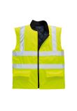 Portwest Hi-Vis Reversible Bodywarmer S469