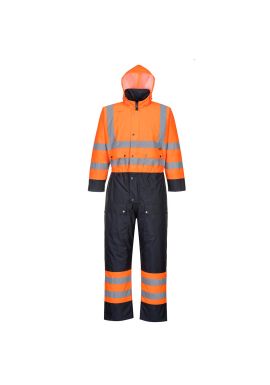 Portwest Hi-Vis Contrast Winter Coverall S485