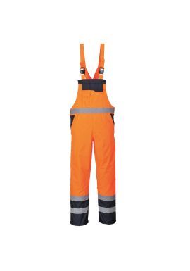 Portwest Hi-Vis Contrast Winter Bib and Brace S489
