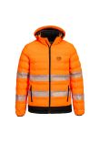 Portwest Hi-Vis Ultrasonic Heated Tunnel Jacket S548