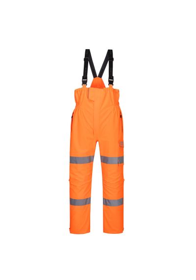 Portwest Hi-Vis Extreme Rain Bib and Brace S594