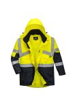 Portwest Hi-Vis Breathable Contrast Rain Jacket S760