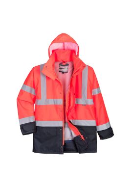 Portwest Hi-Vis 5-in-1 Contrast Executive Jacket S768