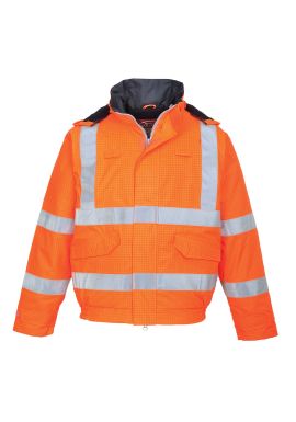 Portwest Bizflame Rain Hi-Vis FR Winter Bomber Jacket S773