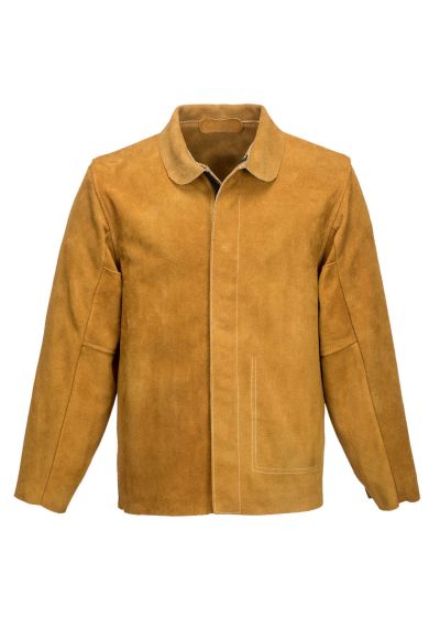 Portwest FR Leather Welding Jacket SW34
