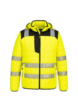 Portwest PW3 Hi-Vis Square Baffle Jacket T165