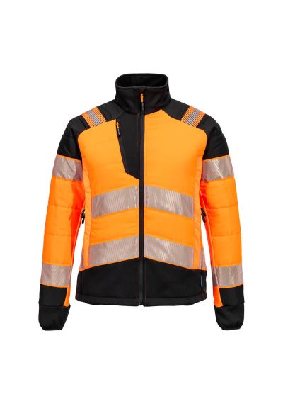 Portwest PW3 Hi-Vis Women's Hybrid Baffle Jacket T171
