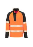 Portwest PW3 Hi-Vis 1/4 Zip Sweatshirt T172