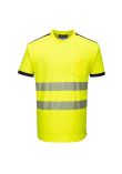Portwest PW3 Hi-Vis Cotton Comfort T-Shirt S/S T181