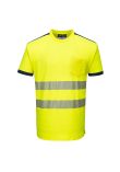 Portwest PW3 Hi-Vis Cotton Comfort T-Shirt S/S T181