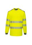 Portwest PW3 Hi-Vis Cotton Comfort T-Shirt L/S T185