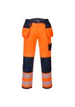 Portwest PW3 Hi-Vis Holster Pocket Work Trousers T501