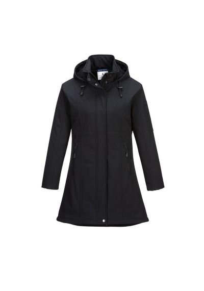 Portwest Carla Women's Hooded Softshell Jacket (3L) TK42