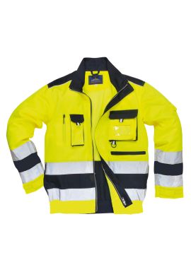 Portwest Lille Hi-Vis Contrast Bomber Jacket TX50