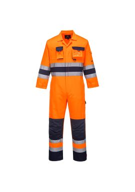 Portwest Nantes Hi-Vis Contrast Work Coverall TX55