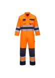 Portwest Nantes Hi-Vis Contrast Work Coverall TX55