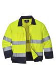 Portwest Madrid Hi-Vis Contrast Bomber Jacket TX70