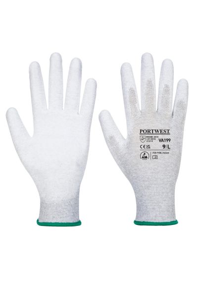 Portwest Vending Antistatic PU Palm Glove VA199