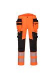 Portwest DX4 Hi-Vis Detachable Holster Pocket Trousers DX442