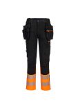 Portwest DX4 Hi-Vis Class 1 Detachable Holster Pocket Craft Trousers DX457