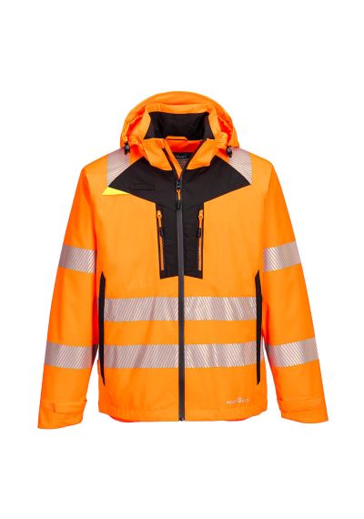 Portwest DX4 Hi-Vis Rain Jacket DX462