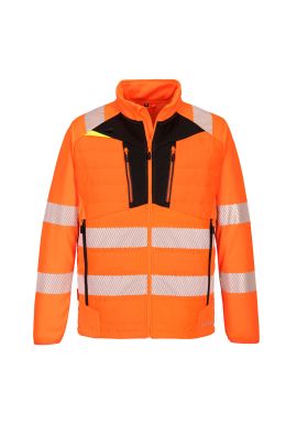 Portwest DX4 Hi-Vis Hybrid Baffle Jacket DX473