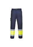 Portwest Hi-Vis Contrast Class 1 Service Trousers E049