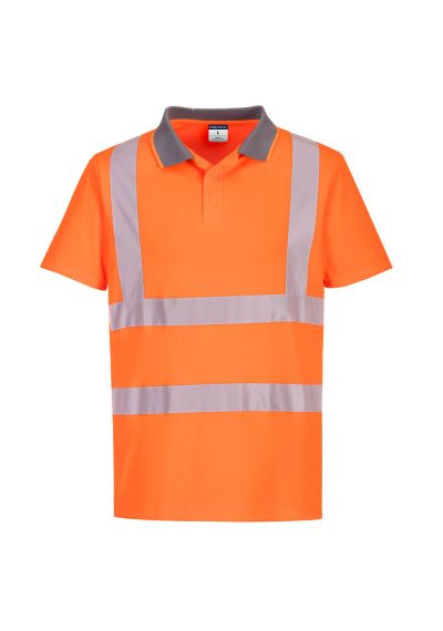 Portwest Eco Hi-Vis Polo Shirt S/S (Pack of 6) EC10