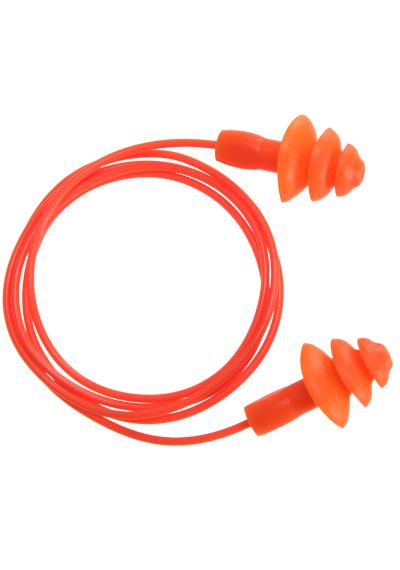 Portwest Reusable Corded TPR Ear Plugs (Pack of 50) EP04