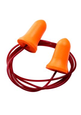 Portwest Bell Comfort PU Foam Ear Plugs Corded (Pack of 200) EP09