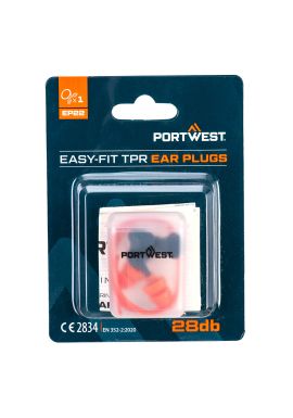Portwest Easy Fit TPR Corded (1 Pair) EP22