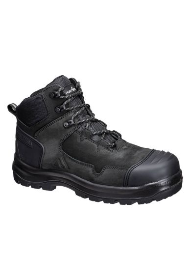 Portwest Composite Nubuck Leather Mid Boot S3S HRO SR FO SC LG FD04