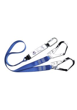 Portwest Double Webbing 1.8m Lanyard With Shock Absorber FP51