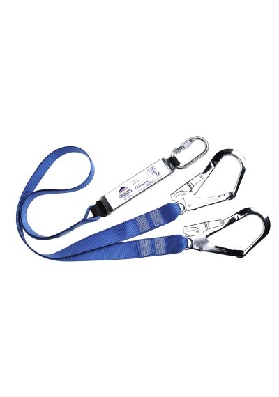Portwest Double Webbing 1.8m Lanyard With Shock Absorber FP51