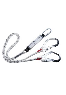 Portwest Double Kernmantle 1.8m Lanyard With Shock Absorber FP55